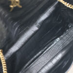 Saint Laurent Reversible Medium Kate In Suede